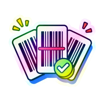 Collector holographic achievement sticker