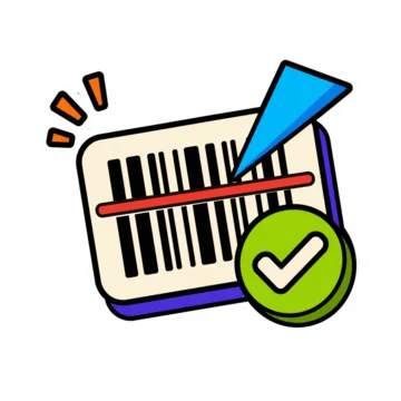 First Scan achievement sticker
